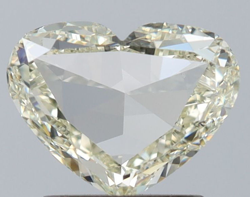 Picture of 1.02 carats HEART IGI certified Loose diamond, K Color | VS1 clarity | GD cut