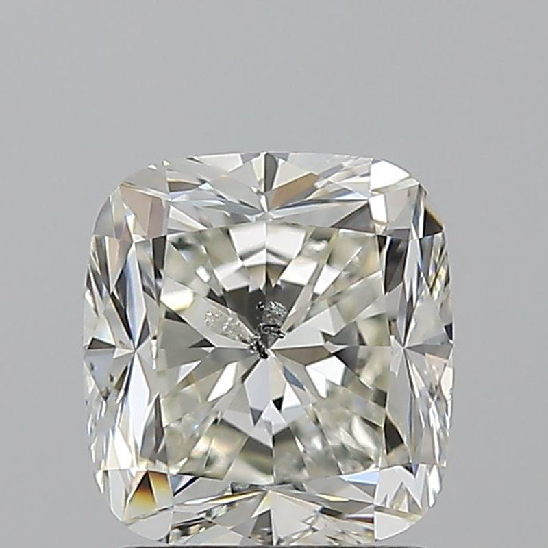 Picture of 1.5 carats CUSHION BRILLIANT GIA certified Loose diamond, J Color | SI2 clarity