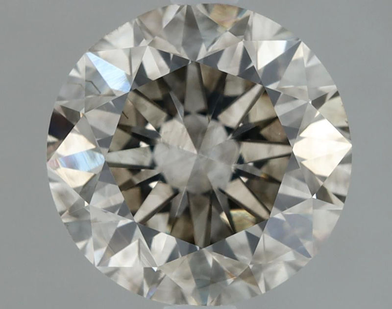 Picture of 1.51 carats ROUND IGI certified Loose diamond, L Color | SI2 clarity | VG cut