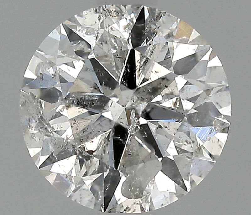 Picture of 1 carats ROUND Loose diamond, G Color | I2 clarity | EX cut