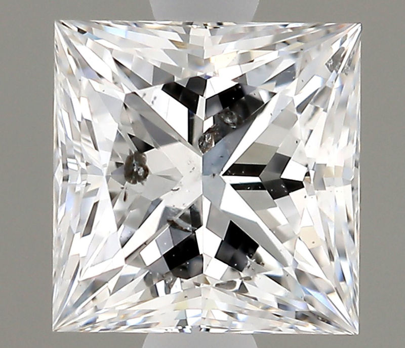 Picture of 0.7 carats PRINCESS IGI certified Loose diamond, E Color | SI2 clarity | VG cut