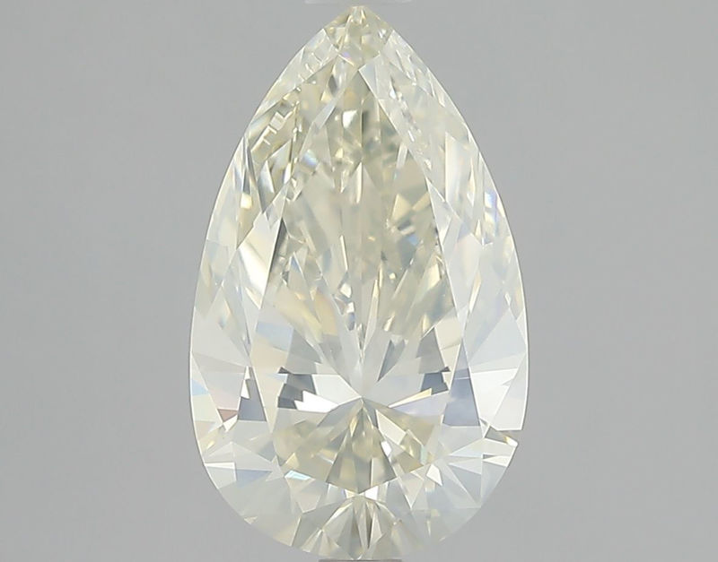 Picture of 3.04 carats PEAR IGI certified Loose diamond, K Color | SI1 clarity | VG cut