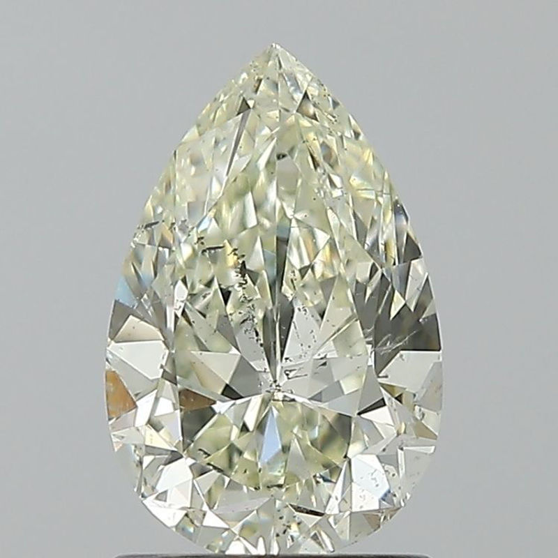 Picture of 1.5 carats PEAR IGI certified Loose diamond, K Color | SI2 clarity | VG cut