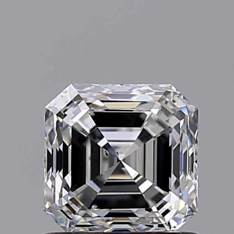 Picture of 0.9 carats SQUARE EMERALD GIA certified Loose diamond, E Color | SI1 clarity | GD cut