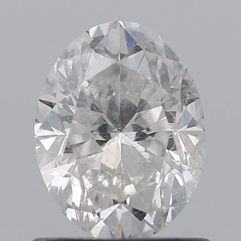 Picture of 0.96 carats OVAL IGI certified Loose diamond, F Color | I1 clarity | VG cut