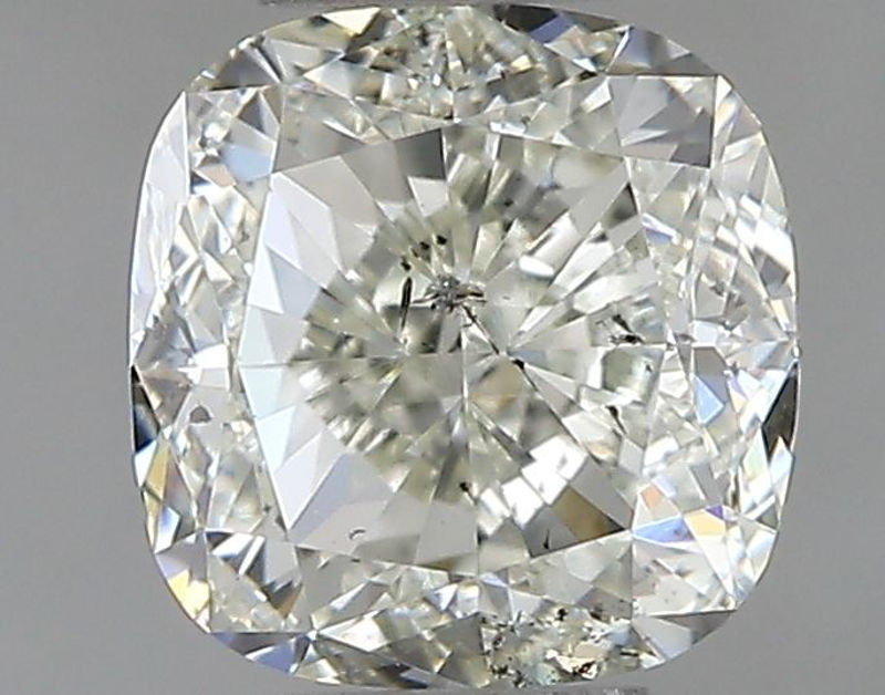 Picture of 1.04 carats CUSHION MODIFIED IGI certified Loose diamond, J Color | SI2 clarity | GD cut