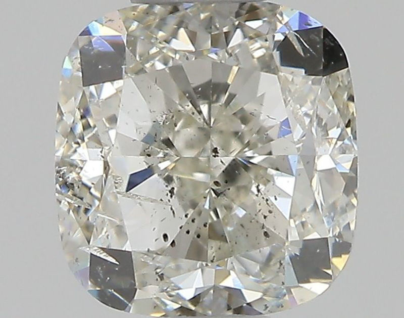 Picture of 1.01 carats CUSHION MODIFIED IGI certified Loose diamond, J Color | SI2 clarity | VG cut