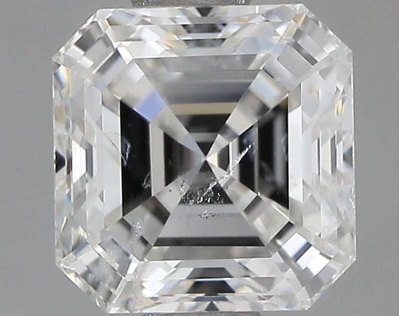 Picture of 1.5 carats SQUARE EMERALD IGI certified Loose diamond, H Color | SI2 clarity | VG cut