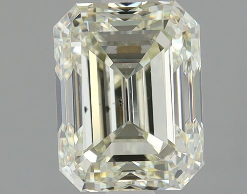 Picture of 2.01 carats EMERALD HRD certified Loose diamond, K Color | VS2 clarity