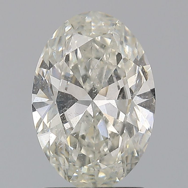 Picture of 1.51 carats OVAL HRD certified Loose diamond, I Color | SI2 clarity