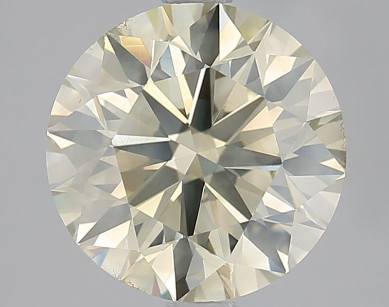 Picture of 2.71 carats ROUND IGI certified Loose diamond, N Color | SI2 clarity | EX cut