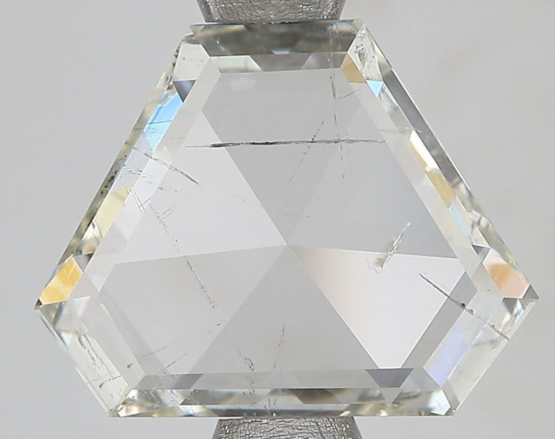 Picture of 2.03 carats HEXAGONAL IGI certified Loose diamond, H Color | SI2 clarity | GD cut