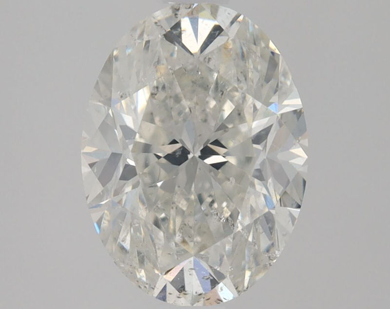 Picture of 1.5 carats OVAL HRD certified Loose diamond, G Color | SI2 clarity