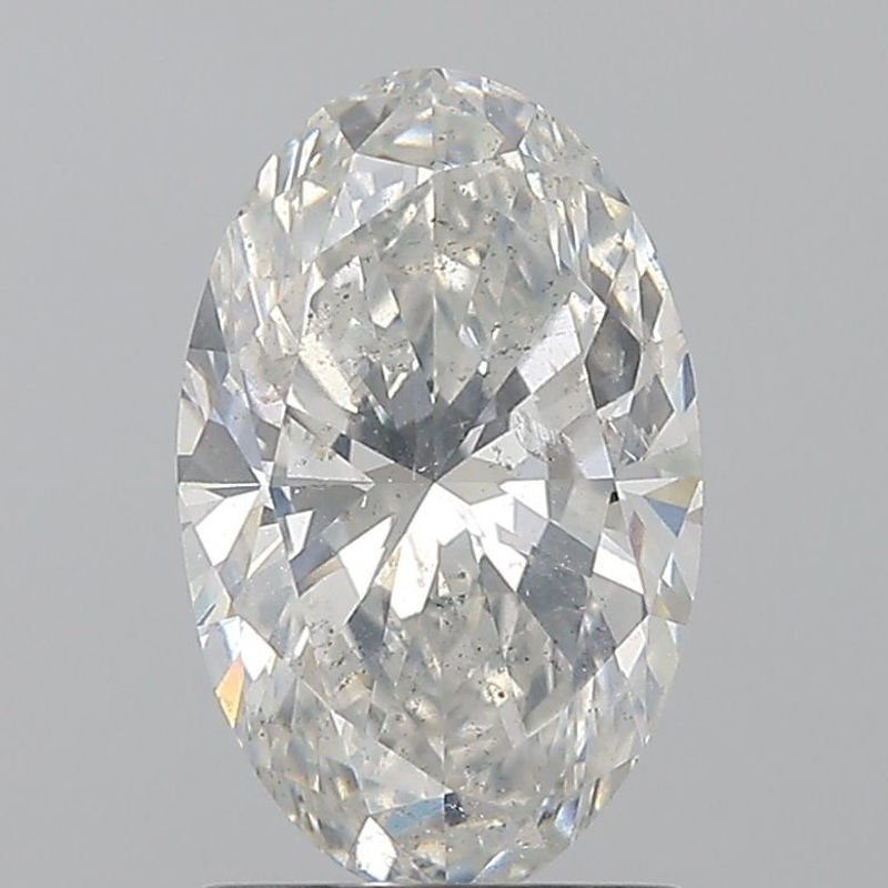 Picture of 1.7 carats OVAL GIA certified Loose diamond, G Color | SI2 clarity