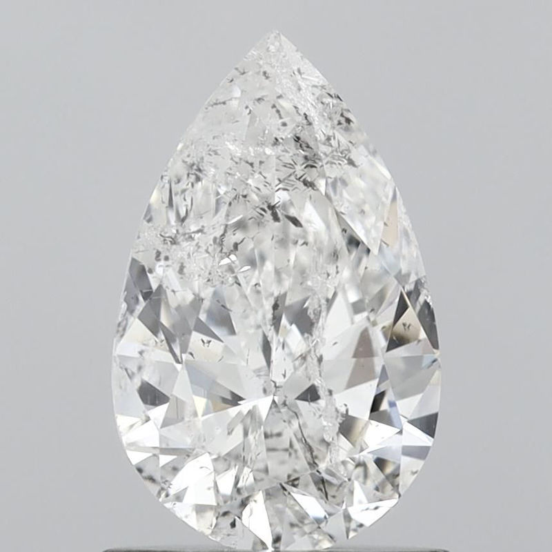 Picture of 1 carats PEAR IGI certified Loose diamond, G Color | I1 clarity | VG cut