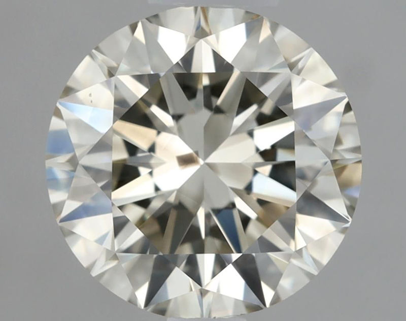 Picture of 1.5 carats ROUND IGI certified Loose diamond, K Color | SI2 clarity | VG cut