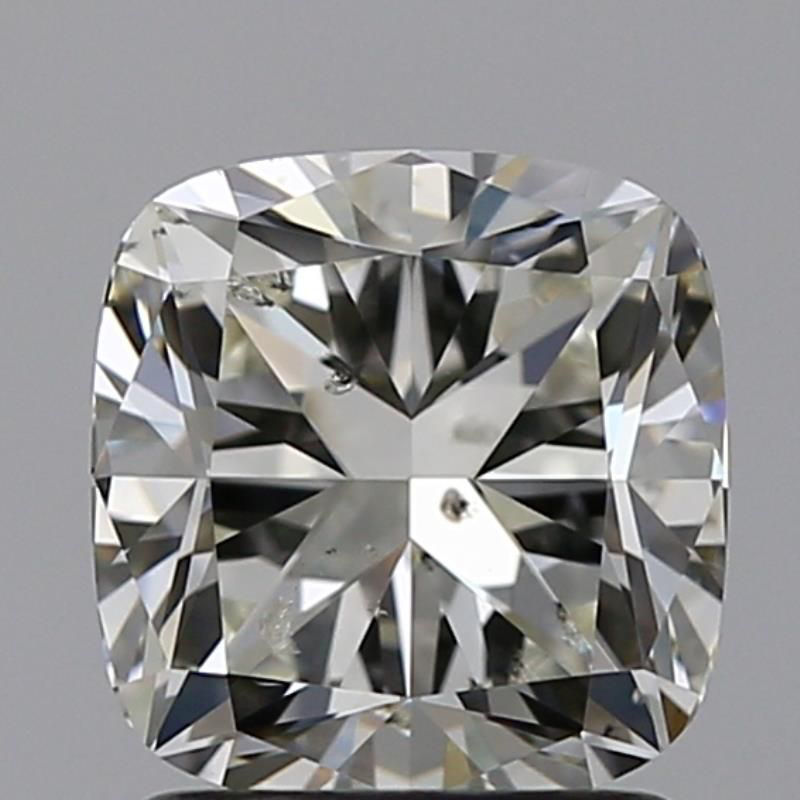 Picture of 1.51 carats CUSHION MODIFIED GIA certified Loose diamond, J Color | SI2 clarity | GD cut