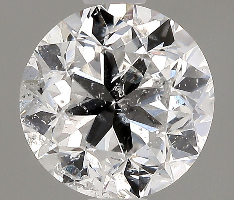 Picture of 0.92 carats ROUND GIA certified Loose diamond, E Color | I1 clarity | GD cut