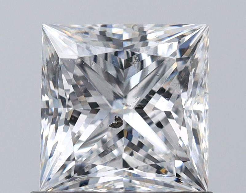 Picture of 1.02 carats PRINCESS IGI certified Loose diamond, E Color | SI2 clarity | VG cut