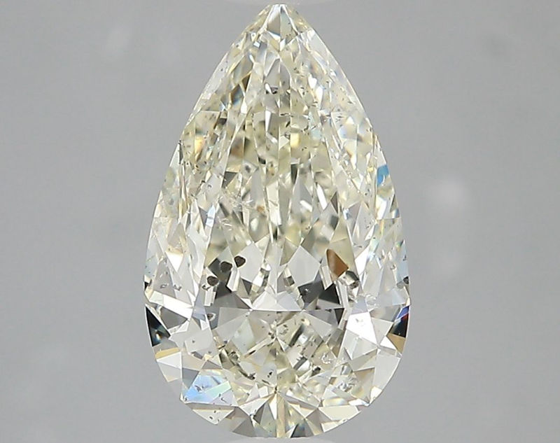 Picture of 2.01 carats PEAR IGI certified Loose diamond, J Color | SI2 clarity | VG cut