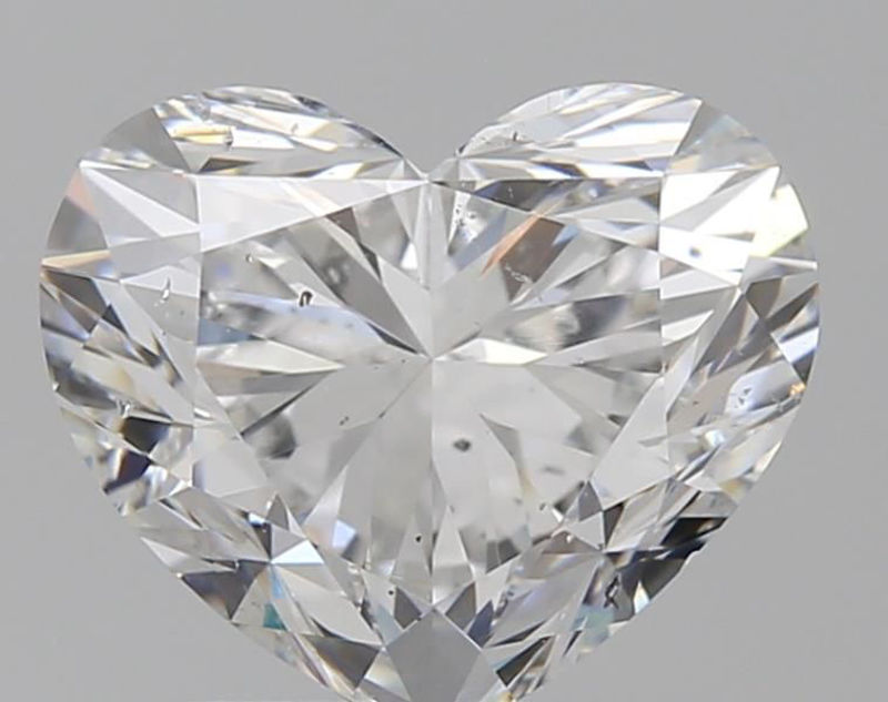 Picture of 1.5 carats HEART GIA certified Loose diamond, E Color | SI1 clarity | EX cut