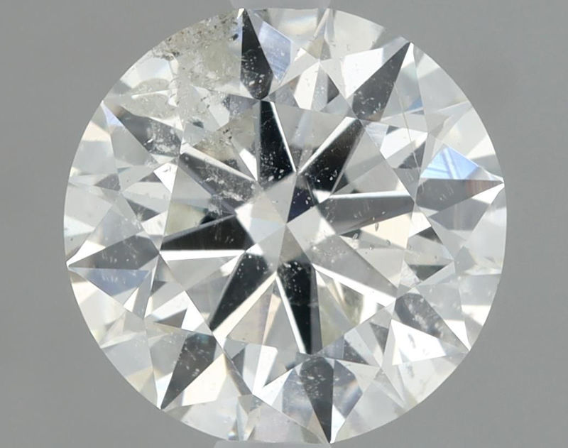 Picture of 1.53 carats ROUND IGI certified Loose diamond, G Color | I1 clarity | EX cut